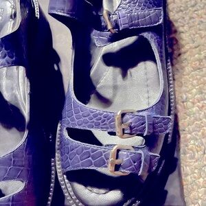 Rachel Comey lug-sole crocodile-leather sandals